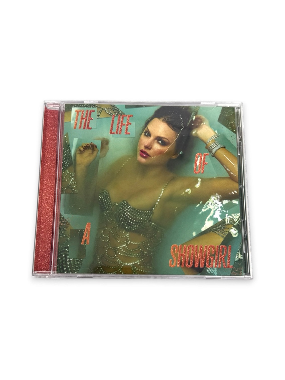 Taylor Swift The Life of a Showgirl CD Jewel Case